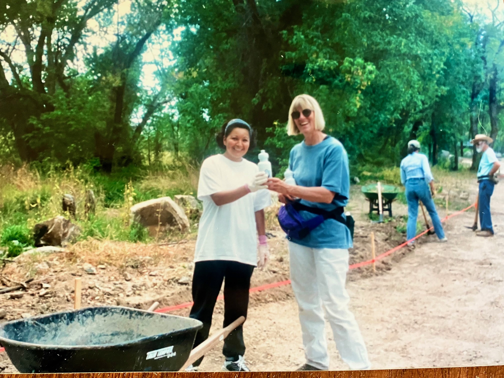 Johanna and volunteers WGCP