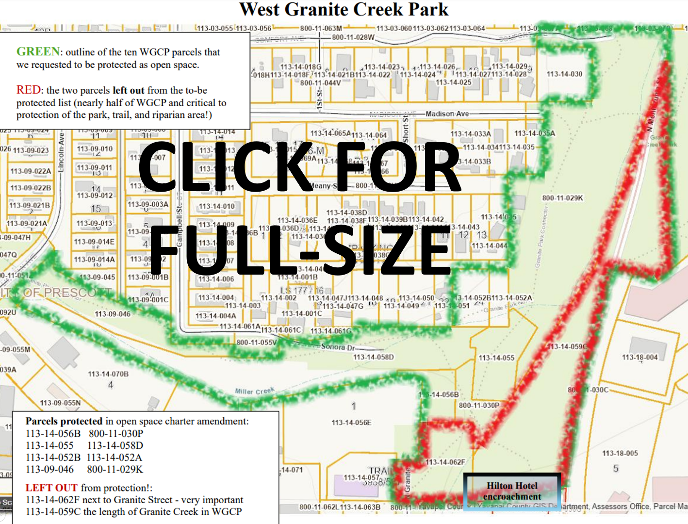 Missing TWO WGCP parcels from Feb 25 open space Council vote - for web