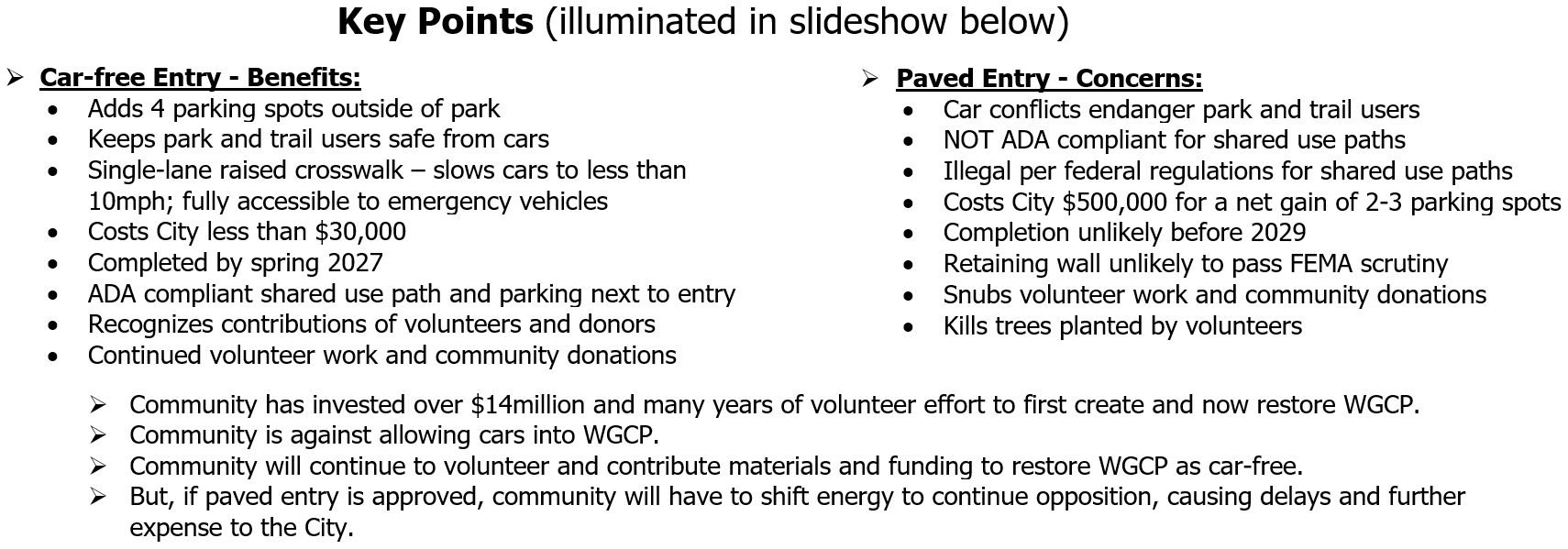 WGCP key points mid-Oct 2026 for web page